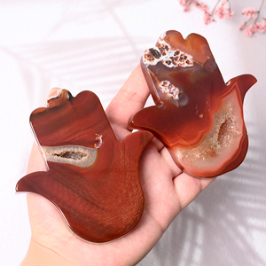 คริสตัลธรรมชาติแกะสลักลายคาร์เนเลียนพร้อมจีโอดขายส่ง - Product Image 5