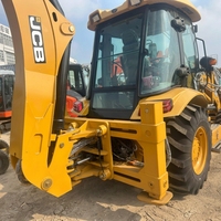 Nouvelle chargeuse-pelleteuse JCB3CX, machine neuve, vente directe usine, brise-roche attachable, chargeuse sur pneus 4x4, excavatrice