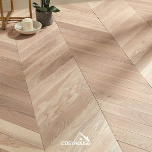Plancher en chêne d'ingénierie Chevron fabriqué en Chine, <span class=keywords><strong>parquet</strong></span> multicouche <span class=keywords><strong>pour</strong></span> projets résidentiels et commerciaux - Product Image 1