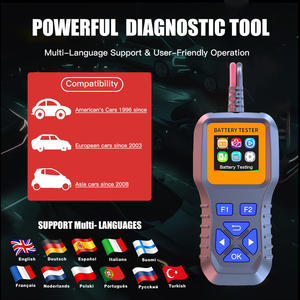 Testeur de batterie de voiture OBD2 12V, testeur de charge de batterie automobile, affichage couleur, système de protection intelligent, garantie 2 ans pour voitures, camions, SUV - Product Image 6