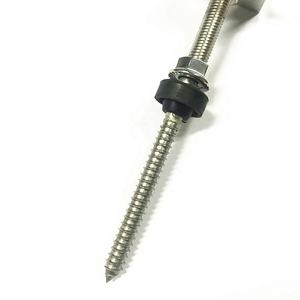 Boulon de suspension solaire de toit ondulé de haute qualité SS304 200mm pour <span class=keywords><strong>crochet</strong></span> d'<span class=keywords><strong>ancrage</strong></span> - Product Image 1