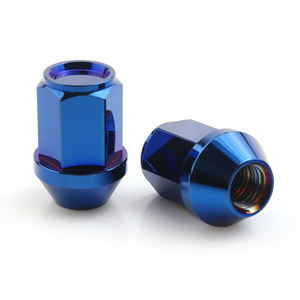 Écrous <span class=keywords><strong>de</strong></span> <span class=keywords><strong>roue</strong></span> <span class=keywords><strong>de</strong></span> voiture <span class=keywords><strong>de</strong></span> siège <span class=keywords><strong>conique</strong></span> en acier chromé M12X1.5 populaire personnalisé - Product Image 2