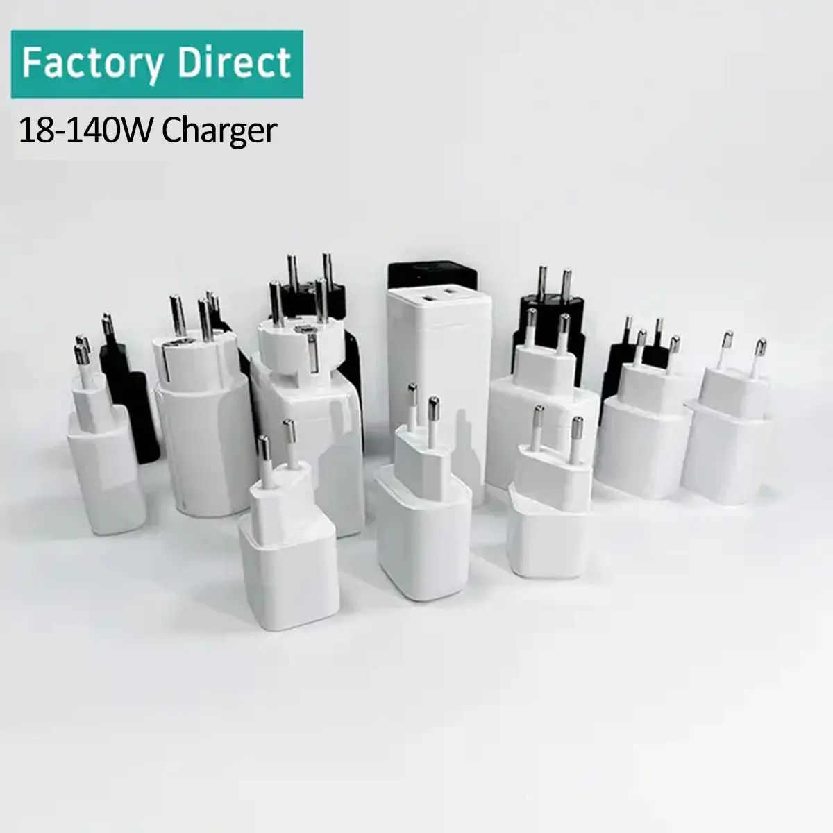 UL USB C Wall Charger Certification 45w White Android Phone Charger Adapter Qc 3.0 Pd Charger For Iphone Samsung