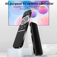 Topleo voix IR télécommande 2.4GHz sans fil Gyroscope pour tv Box clavier projecteur universel télécommande Tv air souris