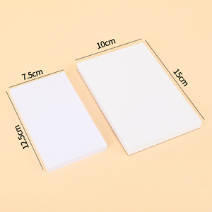 Tùy chỉnh số lượng lớn 100 sheets 4*6inch nhỏ Memo Pad máy chủ lưu ý đầu Pads Trắng trống notepad giấy Pads cho để làm hàng tạp hóa danh sách - Product Image 4