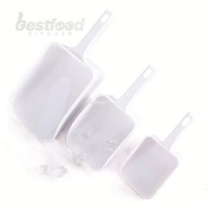 Cucharas <span class=keywords><strong>de</strong></span> Plástico Multifuncionales Comerciales, Grandes y Pequeñas, Blancas y Transparentes, para Hoteles, Restaurantes, Azúcar, Dulces y Barras <span class=keywords><strong>de</strong></span> Golosinas - Product Image 1