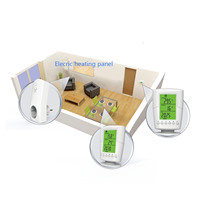 Termostato Inteligente Programable para Sala de Estar, Modo de Calefacción/Refrigeración, Sensor NTC, Diseño Europeo, Resistente al Fuego, 230V, Ahorro de Energía
