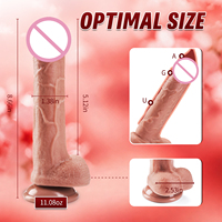 Dildos réalistes de haute qualité, en silicone, télécommandés, pour la masturbation féminine