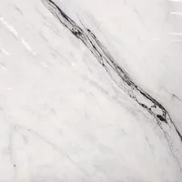 자연적인 돌 Calacatta 지면 도와를 위한 백색 대리석 백색 600x600 닦은 대리석 중국 큰 석판 Crystalwhite 석판