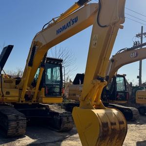 Excavadora Mediana Usada Komatsu PC160-7 de 16 Toneladas en Buen Estado, Entrega Rápida con Componentes Principales: Motor, Caja de Cambios, Engranajes - Product Image 3