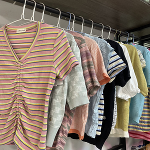 <strong>Ladies</strong> Clothing Bale <strong>Uk</strong> Used Short Sleeved Sweater Used Clothing Original - Product Image 6