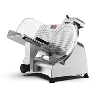 Trancheuse à viande de bureau pour jambon, bœuf, porc, lames importées d'Italie, machine à découper la viande, pommes de terre, bacon, fromage, saucisse