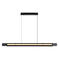 Lampe suspendue de luxe moderne à LED pour la salle à manger et le bar.