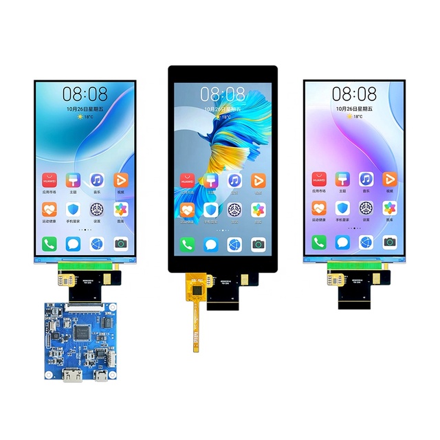 4.96 Inch IPS LCD TFT Capacitive Touch Monitor 720*1280 LCD Module with LED Backlight and 1 Year Warranty