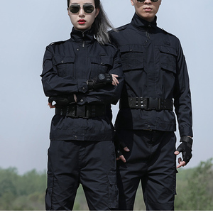 ヴァンダ・ブラック警備員制服訓練服セット戦闘服 - Product Image 5