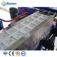 Machine à glaçons à refroidissement direct Koller pour blocs de glace sanitaires et propres 1 T/jour
