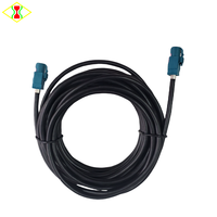 Câble adaptateur LVDS 4 broches, câble blindé 4 cœurs, connecteur femelle-femelle, 7 m pour écrans de transmission automobile, audio de voiture