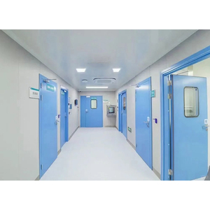Puerta de purificación de Hospital de acero inoxidable de alta calidad de estilo moderno Puerta médica de sala limpia insonorizada interna - Product Image 6