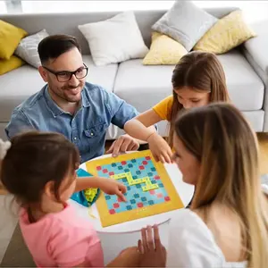Jogo de tabuleiro educacional para crianças com impressão personalizada, fabricante de jogos de tabuleiro, projete seu próprio jogo de tabuleiro