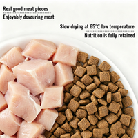 Aliments secs pour chats OEM&ODM, sans céréales, de haute qualité, sains, pour tous les chats et chiens, avec de nombreuses saveurs, fournis directement par l'usine