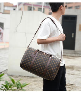 Venta al por Mayor Directa de Fábrica, Bolsos de Cuero Estampados para Mujer, Bolsos de Viaje para Hombre y Mujer, Bolsos de Diseño Ligeros para Viajes y Universidad - Product Image 6