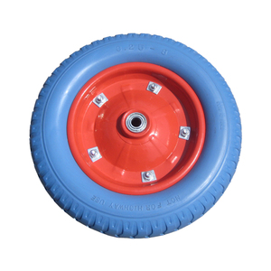 व्हीलबैरो हैंड ट्रक के लिए 13 इंच 3.25-8 पेशेवर फैक्ट्री पॉलीयूरेथेन पु फोम पहियों - Product Image 1