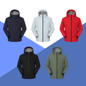 Chaqueta Impermeable de Una Sola Capa para Hombre, para Primavera y Otoño, Chaqueta de Escalada con Cierre de Cremallera - Product Image 2