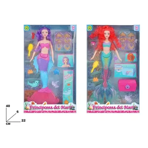 Muñeca Sirena Princesa de las Mareas, de Plástico con Accesorios, 40 cm, para Niños de 4 a 6 Años, Modelo Italiano 8033614173527 - Product Image 2