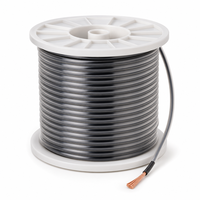 Câble THHN THWN-2 600V à conducteur en cuivre nu gainé de nylon, fil standard américain UL83 pour câblage de bâtiment et alimentation électrique