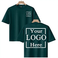 Camiseta Personalizada para Hombre, 100% Algodón, Estampado de Dibujos Animados en la Espalda, Ropa Casual, para Fiestas, Deportes al Aire Libre, Manga Corta, Transpirable