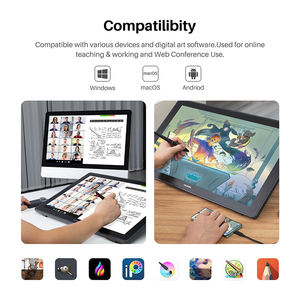 Monitor de Dibujo Gráfico con Pantalla Interactiva <span class=keywords><strong>Huion</strong></span> <span class=keywords><strong>Kamvas</strong></span> <span class=keywords><strong>24</strong></span> 2.5K - Product Image 6