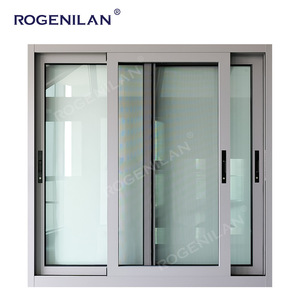 Fenêtres coulissantes en <span class=keywords><strong>aluminium</strong></span> à rupture de pont thermique avec double vitrage en verre trempé certifié australien ROGENILAN <span class=keywords><strong>pour</strong></span> les maisons - Product Image 3