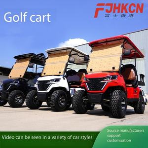 Nouveau chariot de golf électrique, zone scénique, zone touristique, visites touristiques, patrouille de sécurité, chariot de golf électrique à quatre roues - Product Image 2