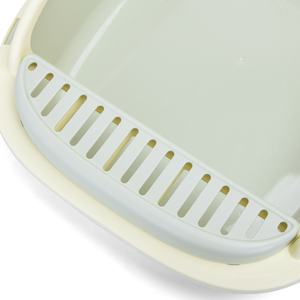 Lettiera per gatti con paletta, facile da pulire, design compatto, previene gli odori; ideale per il mantenimento dell'igiene del tuo animale. - Product Image 1