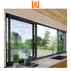 WANJIA Alumínio Moderno Janela Deslizante Energia Eficiente para Cozinha Varanda Furacão Impacto Aço Inoxidável Louver <span class=keywords><strong>Storm</strong></span> <span class=keywords><strong>Window</strong></span> - Product Image 4