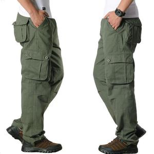 Pantalon cargo pour <span class=keywords><strong>homme</strong></span>, durable, coupe droite, avec plusieurs poches <span class=keywords><strong>de</strong></span> rangement et fermeture éclair, pour la randonnée, le <span class=keywords><strong>travail</strong></span> et les activités <span class=keywords><strong>de</strong></span> plein air - Product Image 4