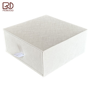 ROGOOD Scatola Portagioie in <span class=keywords><strong>Carta</strong></span> Goffrata Bianco Puro con Nastro, Apertura Delicata per Conservare i Tuoi Tesori P2234 - Product Image 6