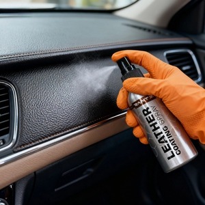 Spray de Revestimiento Cerámico para Detallado Automotriz, para Interiores de Cuero de Automóviles, Alto Brillo, Hidrofóbico, 100 ml, Color Personalizable - Product Image 6