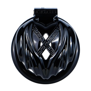 กรงครอบอวัยวะเพศชายแบบ FRRK Seal Design ขนาดเล็ก อุปกรณ์ล็อคอวัยวะเพศชายทำจากเรซิ่น สีดำ สำหรับผู้ชาย ของเล่นทางเพศสำหรับผู้ที่ชื่นชอบเฟติช - Product Image 3