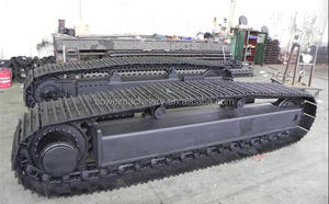 Best Price Steel <strong>Track</strong> Undercarriage <strong>System</strong> Repair Spare Parts Rubber Chassis for Mini Excavators Digger Earth <strong>Moving</strong> Machine - Product Image 4