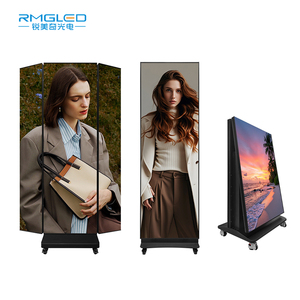 Le centre commercial portatif commercial a mené l'affichage numérique d'affiche du <span class=keywords><strong>pixel</strong></span> <span class=keywords><strong>2</strong></span>.5mm LED de publicité mobile debout portatif d'intérieur - Product Image 1