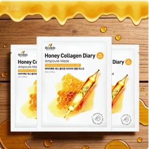 Mascarilla Facial Coreana Más Vendida, Mascarilla de Hidrogel con Colágeno y Miel, Ampolla en Lámina Antienvejecimiento, Iluminadora de Poros - Product Image 1
