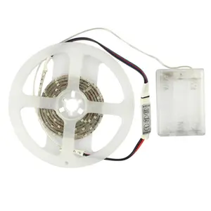 Gol Bola Basket Induksi Luar Ruangan, 24 Kunci USB 5V Kotak Baterai 2835 Rgb Berlari TV Dekorasi Natal Led Strip Lampu