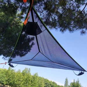 Hamac triangulaire StarNav pour 3-4 personnes, tente d'arbre suspendue, lit de détente en filet - Product Image 4