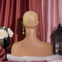 Tête de Mannequin Féminine en PVC Caoutchouc pour Coiffure Professionnelle, Vente en Gros