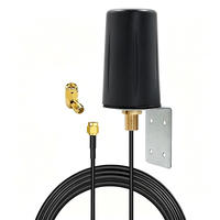 Antenne de cabinet 4G double fonction monobloc, grande lanterne trois-en-un WIFI GPS étanche, forme champignon, 10 bandes 2.4GHz/5GHz IP65