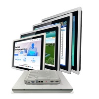 J6412 I3 I5 I7 IP65 Panneau PC industriel tout-en-un pour ordinateur étanche avant 17 pouces pour application industrielle