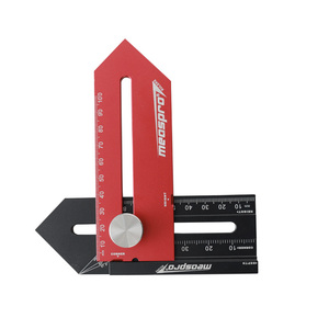 Multifunções 100mm Laser Quadrado Mini Régua, Transferidor e Ângulo Calibre - Product Image 4