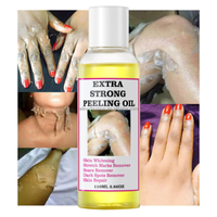 Huile Exfoliante Jaune Marque Blanche Aloe Vera Beurre de Karité Extra Forte Blanchissante Éclaircissante pour le Corps Élimine les Peaux Mortes