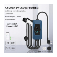 Station de charge EV 22kW Courant de charge auto-équilibré DLB pour station d'accueil Chargeur intelligent AC EC avec APP WIFI
